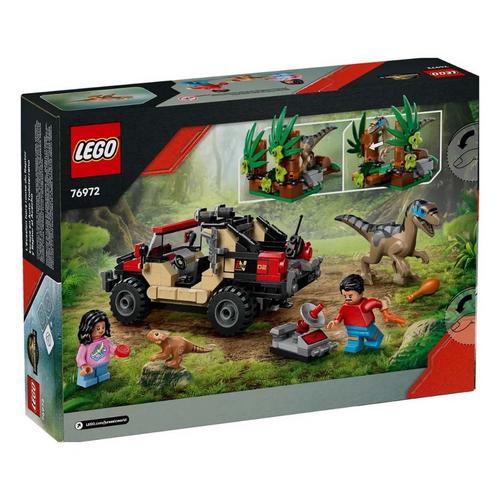 LEGO Jurassic World Raptor Off-Road Escape 76972 Building Set - Primary Image