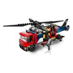 LEGO City Helicopter, Fire Truck & Submarine Remix 60462 Building Set - Thumbnail 3 of 11