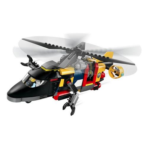 LEGO City Helicopter, Fire Truck & Submarine Remix 60462 Building Set - Primary Image