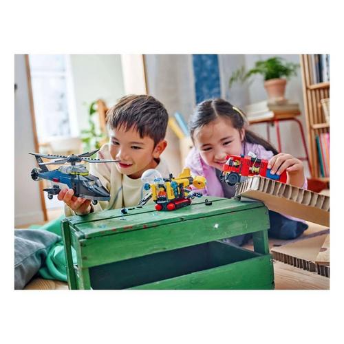 LEGO City Helicopter, Fire Truck & Submarine Remix 60462 Building Set - Primary Image