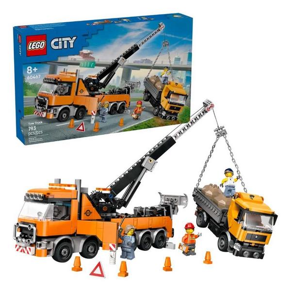 LEGO City Heavy-Duty Recovery Tow Truck with Crane 60467 Building Set