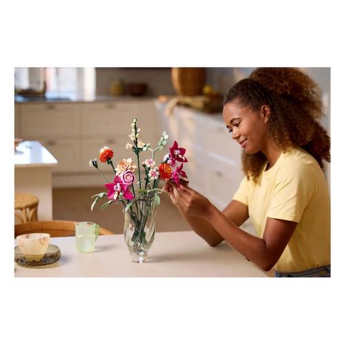 LEGO Botanical Pretty Pink Flower Bouquet 10342 Building Set - Primary Image