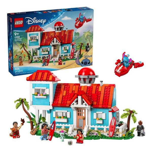 LEGO Disney Lilo and Stitch Beach House 43268 Building Set