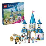 LEGO Disney Cinderella's Castle & Horse Carriage 43275 Building Set - Thumbnail 1 of 10