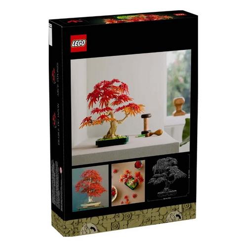 LEGO Botanicals Japanese Red Maple Bonsai Tree 10348 Building Set - Primary Image