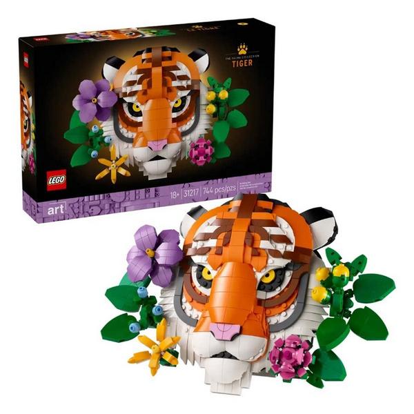 LEGO® Art The Fauna Collection Tiger 31217 Building Set