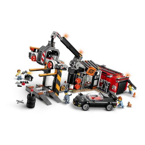 LEGO City Scrapyard with Cars 60472 Building Set - Primary Image