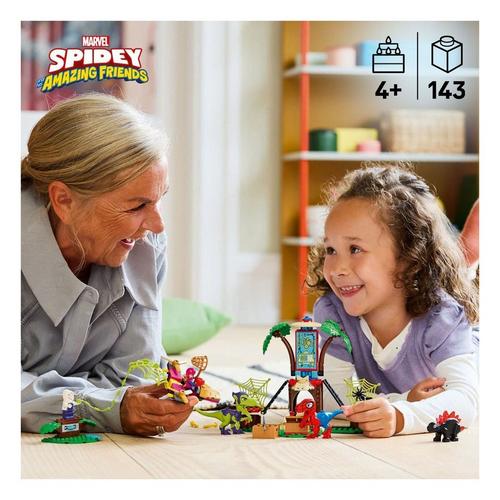 LEGO Marvel Spidey and Gobby's Raptor Battle at Tree House HQ 11200 Building Set - Primary Image