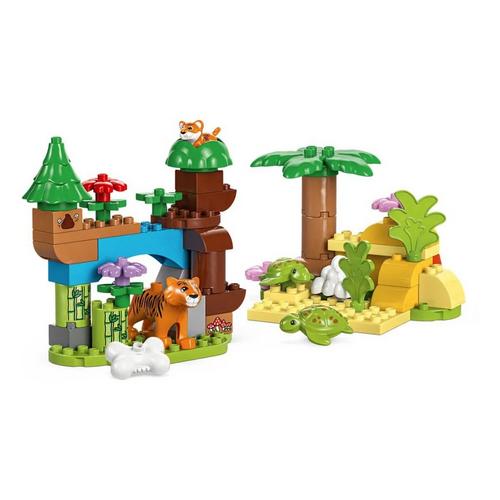 LEGO DUPLO 3 in 1 Wild Animal Families 10446 Building Set - Primary Image