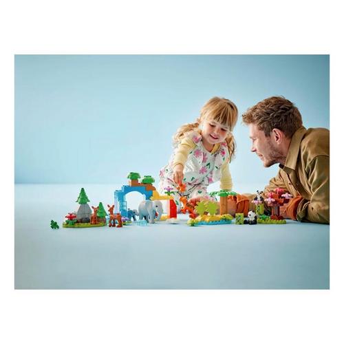 LEGO DUPLO 3 in 1 Wild Animal Families 10446 Building Set - Primary Image