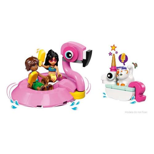 LEGO Friends Unicorn & Flamingo Pool Party 42658 Building Set - Primary Image