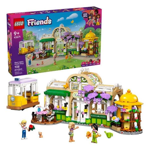 LEGO Friends Plant Caf & Flower Shop 42671 Building Set