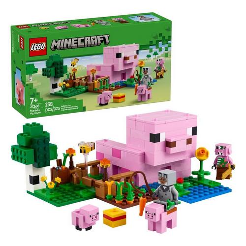 LEGO Minecraft The Baby Pig House 21268 Building Set - Primary Image