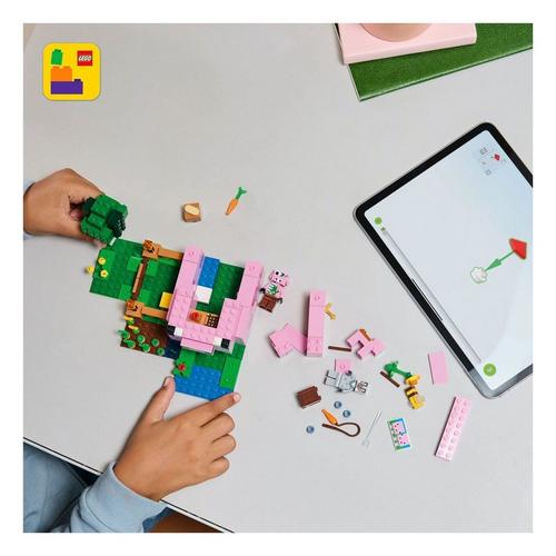 LEGO Minecraft The Baby Pig House 21268 Building Set - Primary Image