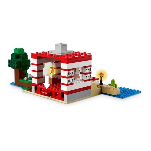 LEGO Minecraft The TNT Jungle House 21275 Building Set - Primary Image