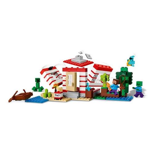 LEGO Minecraft The TNT Jungle House 21275 Building Set - Primary Image