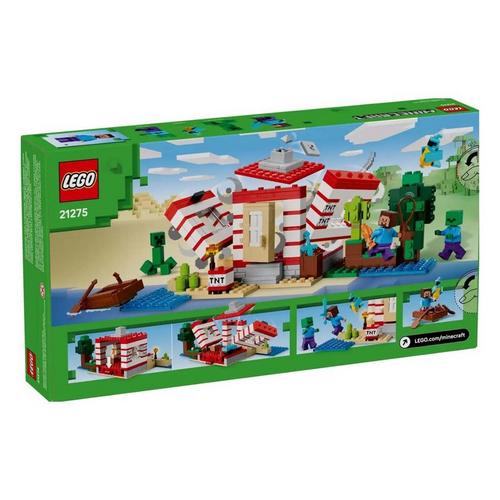 LEGO Minecraft The TNT Jungle House 21275 Building Set - Primary Image