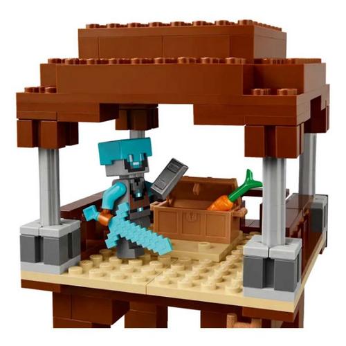 LEGO Minecraft The Pillager Outpost and Ravager 21278 Building Set - Primary Image