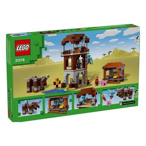 LEGO Minecraft The Pillager Outpost and Ravager 21278 Building Set - Primary Image