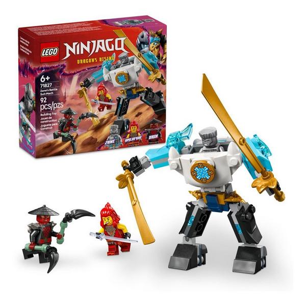 LEGO Ninjago Zane's Battle Suit Mech 71827 Building Set