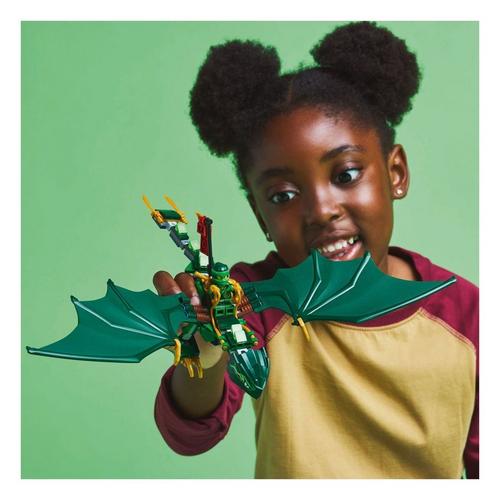 LEGO Ninjago Lloyd's Green Forest Dragon 71829 Building Set - Primary Image