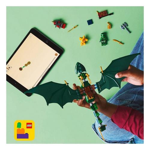 LEGO Ninjago Lloyd's Green Forest Dragon 71829 Building Set - Primary Image