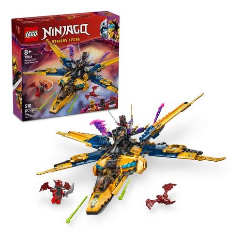LEGO Ninjago Ras and Arin's Super Storm Jet 71833 Building Set - Primary Image