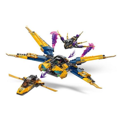 LEGO Ninjago Ras and Arin's Super Storm Jet 71833 Building Set - Primary Image