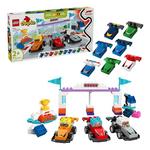 LEGO DUPLO F1 Team Race Cars & Drivers 10445 Building Set - Thumbnail 1 of 10