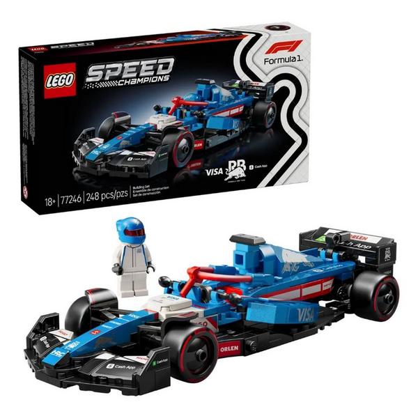 LEGO Speed Champions Visa Cash App RB VCARB 01 F1 Race Car 77246 Building Set