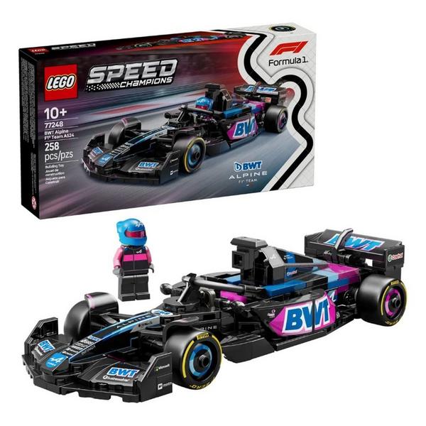 LEGO Speed Champions BWT Alpine F1 Team A524 Race Car 77248 Building Set