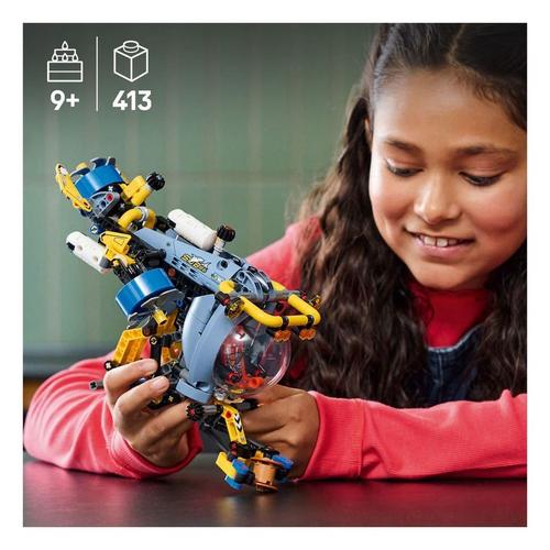 LEGO Technic Deep-Sea Research Submarine 42201 Building Set - Primary Image