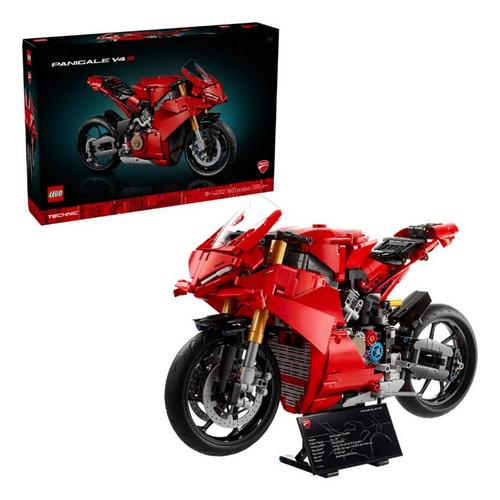 LEGO Technic Ducati Panigale V4 S Motorcycle 42202 Building Set - Primary Image
