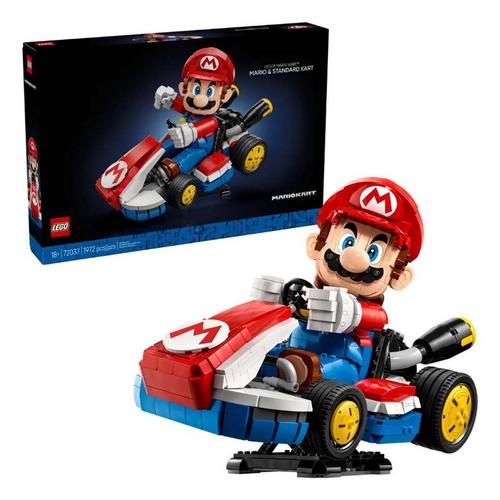 LEGO Super Mario - Mario Kart - Mario & Standard Kart 72037 Building Set - Primary Image