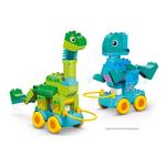 LEGO DUPLO 3 in 1 Dinosaurs on Wheels 10451 Building Set - Thumbnail 3 of 7