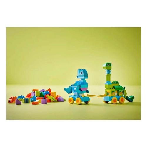 LEGO DUPLO 3 in 1 Dinosaurs on Wheels 10451 Building Set - Primary Image