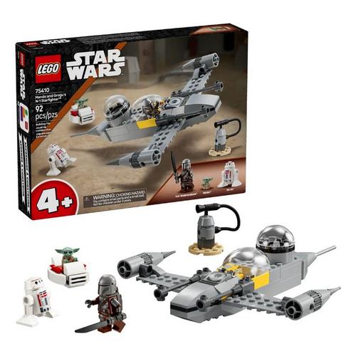 LEGO Star Wars Mando and Grogu's N-1 Starfighter 75410 Building Set - Primary Image