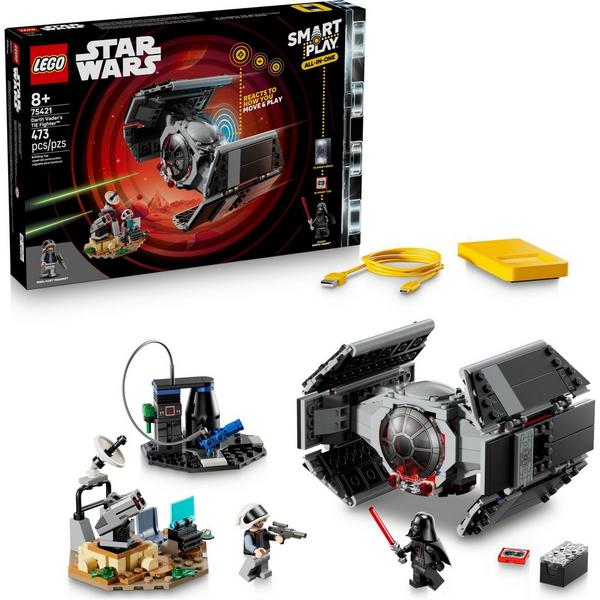 LEGO SMART Play Darth Vaders TIE Fighter Building Set