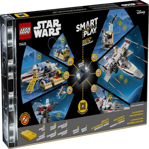 LEGO Star Wars SMART Play Lukes Red Five X-Wing 75423 Building Set - Primary Image