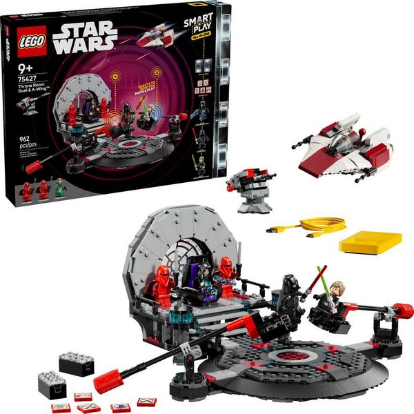 LEGO SMART Play Throne Room Duel & A-Wing Building Set