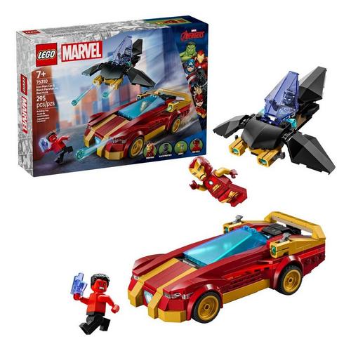 LEGO Marvel Iron Man Car & Black Panther vs. Red Hulk 76310 Building Set - Primary Image
