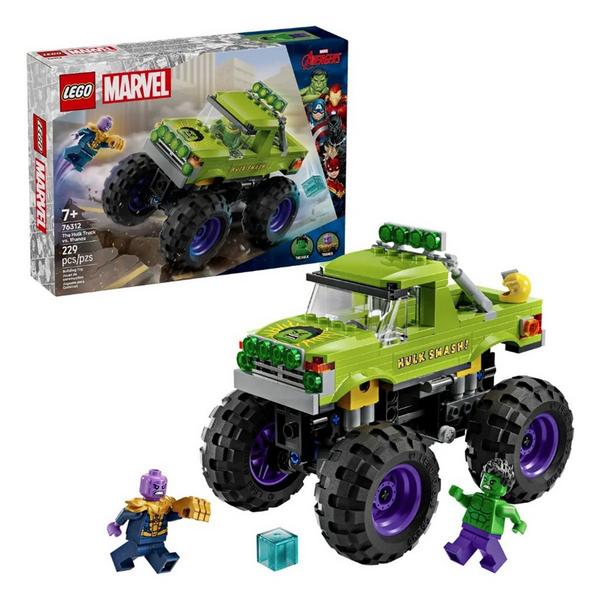 LEGO Marvel The Hulk Truck vs. Thanos 76312 Building Set