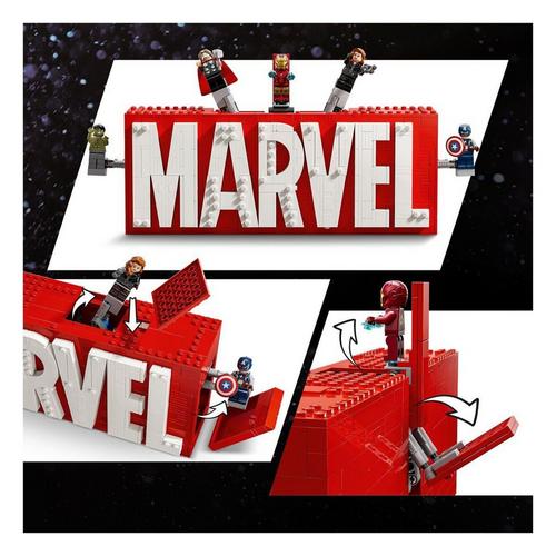 LEGO Marvel Logo & Minifigures 76313 Building Set - Primary Image
