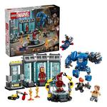 LEGO Marvel Iron Man's Laboratory Hall of Armor 76315 Building Set - Thumbnail 1 of 9
