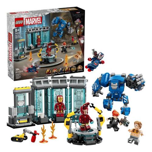 LEGO Marvel Iron Man's Laboratory Hall of Armor 76315 Building Set - Primary Image