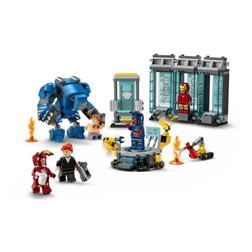 LEGO Marvel Iron Man's Laboratory Hall of Armor 76315 Building Set - Primary Image
