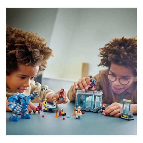 LEGO Marvel Iron Man's Laboratory Hall of Armor 76315 Building Set - Primary Image