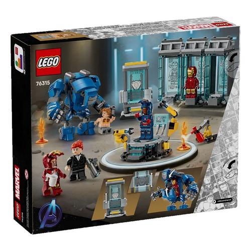 LEGO Marvel Iron Man's Laboratory Hall of Armor 76315 Building Set - Primary Image