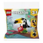 LEGO Creator 3 in 1 Tropical Toucan 30688 Bag - Thumbnail 2 of 3