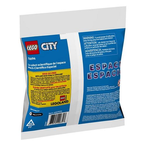 LEGO City Space Science Mech 30694 Bag - Primary Image